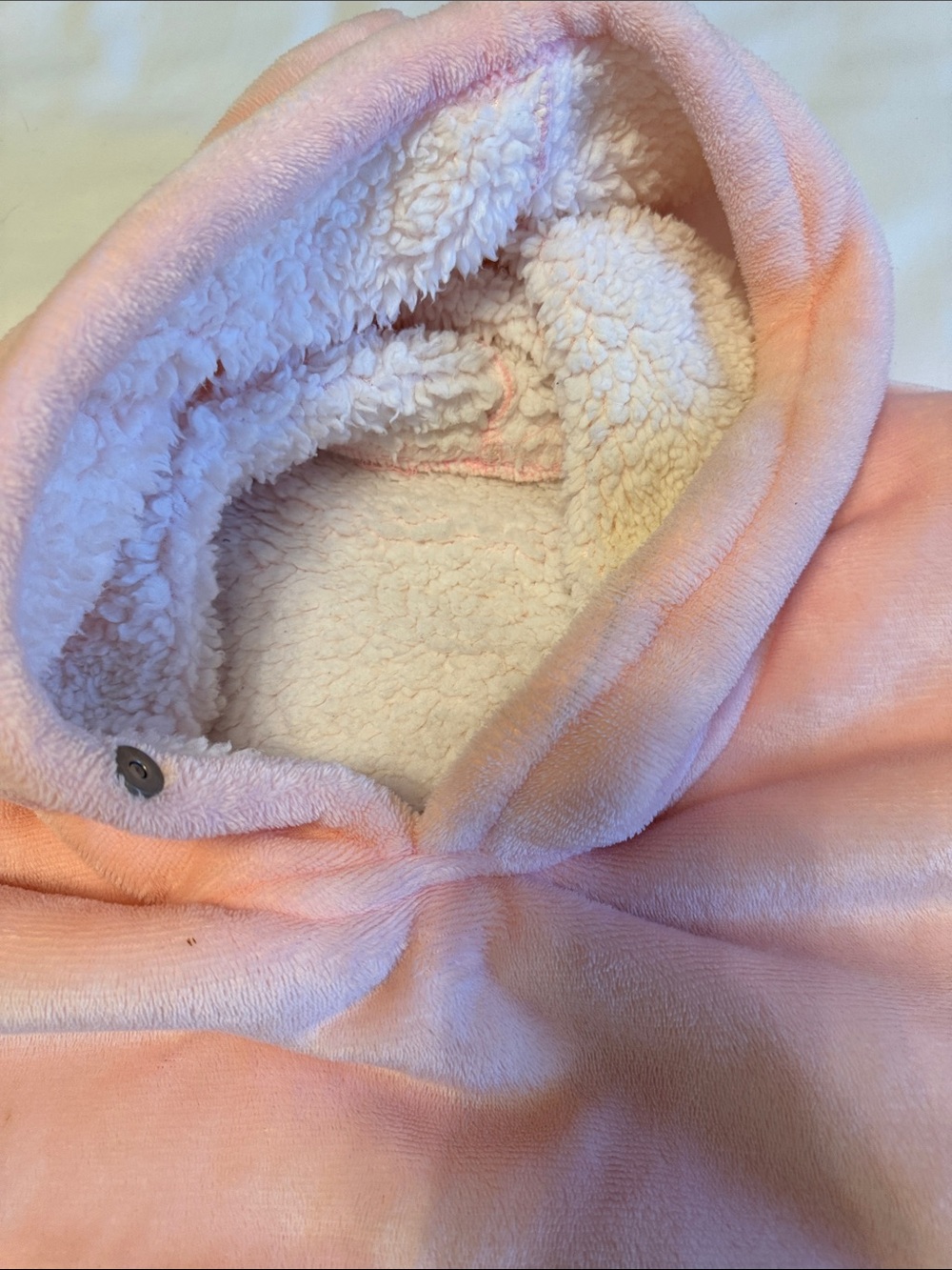Snugee- oversized Fleece lounge comfy top - Pink - Picture 2 of 5